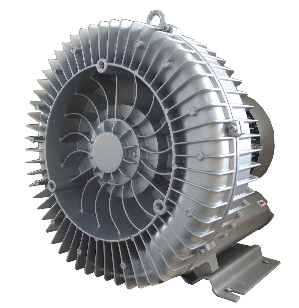 Single Stage Big Airflow Three Phase Ring Blower for Industrial
